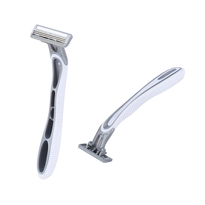 Disposable Triple Blade Razor Customized Logo For Facial / Body Hair Shaving